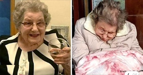 Einsame 100 jährige Oma erzählt ihrer Familie, dass sie nach 8 Monaten Isolation im Pflegeheim nur noch sterben will
